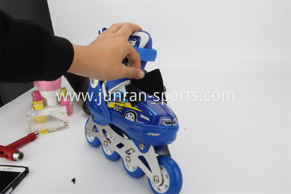 Glue roller skate for children